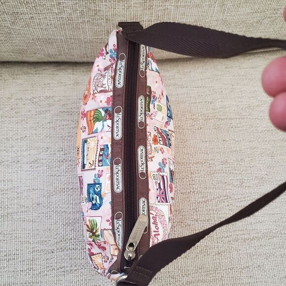 LeSportSac Hawaiian Stamps Design Hand Bag - Picture 6 of 9